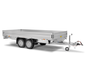 Humbaur HT 203116 – Tandem-Axle Aluminium Flatbed Trailer (2,000 kg)