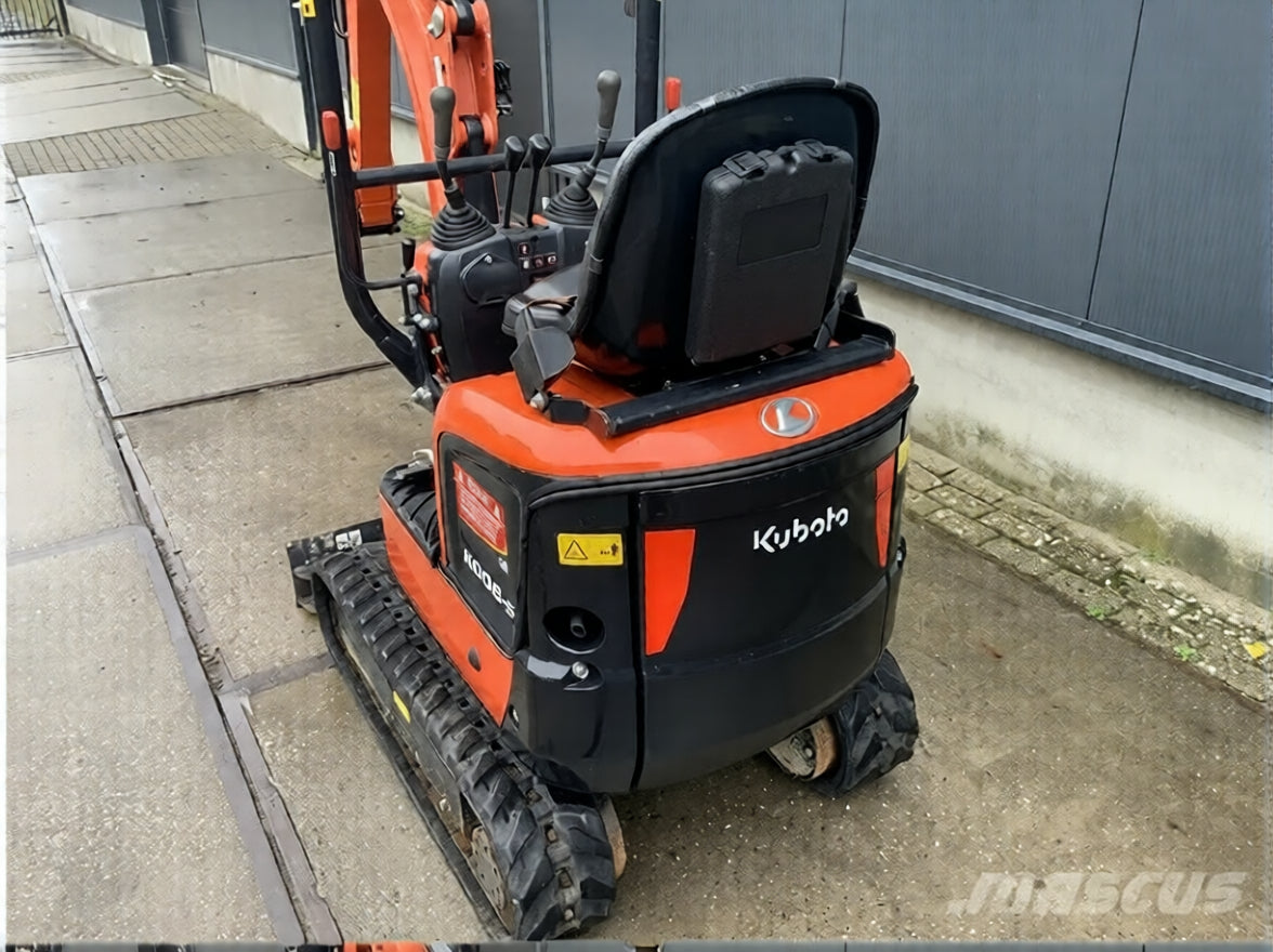2022 Kubota K008-5 Mini Excavator – 360 h, 3 Buckets Included